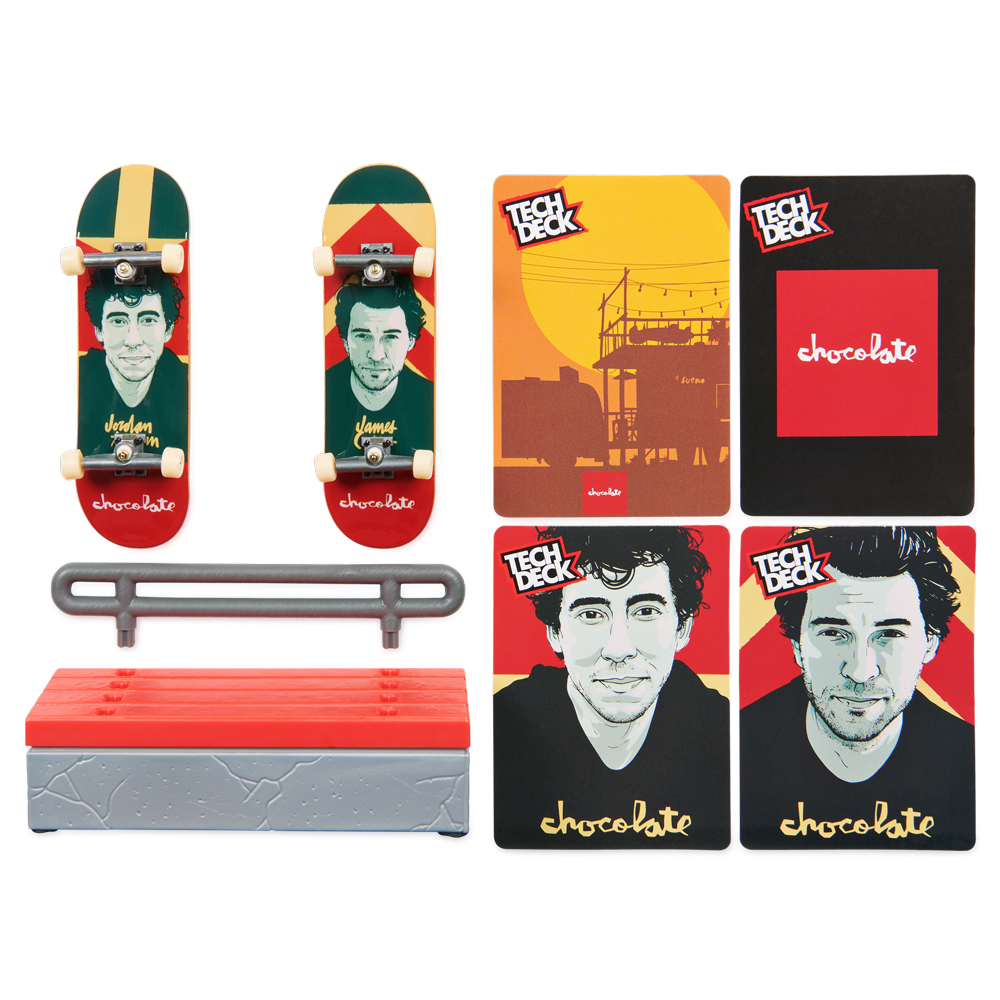 TECH DECK Мини скейтборд 2 броя с рампа за каскади VS SERIES - Изображение 17