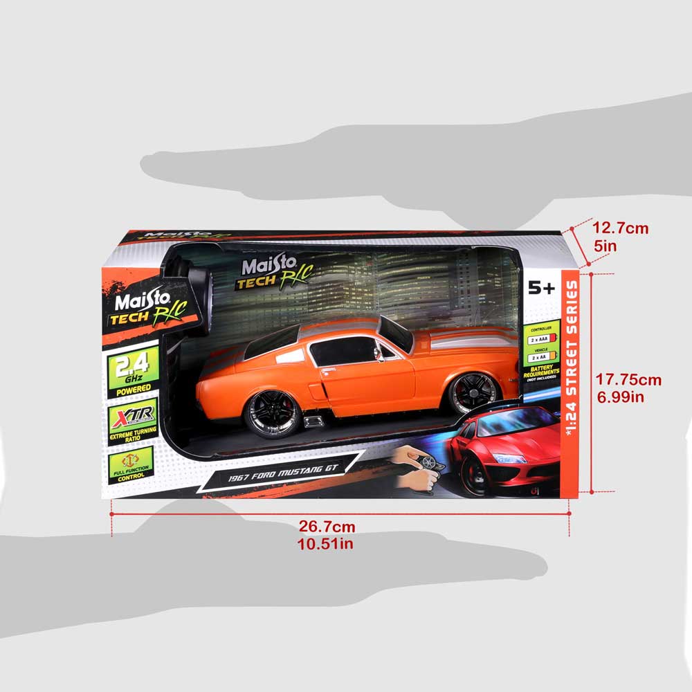 MAISTO TECH Кола Ford Mustang GT R/C 1:24 - Изображение 18
